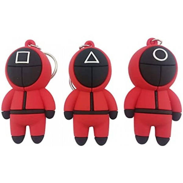 ΜΠΡΕΛΟΚ SQUID GAME (ΠΑΙΧΝΙΔΙ ΤΟΥ ΚΑΛΑΜΑΡΙΟΥ) ΚΟΚΚΙΝΟ